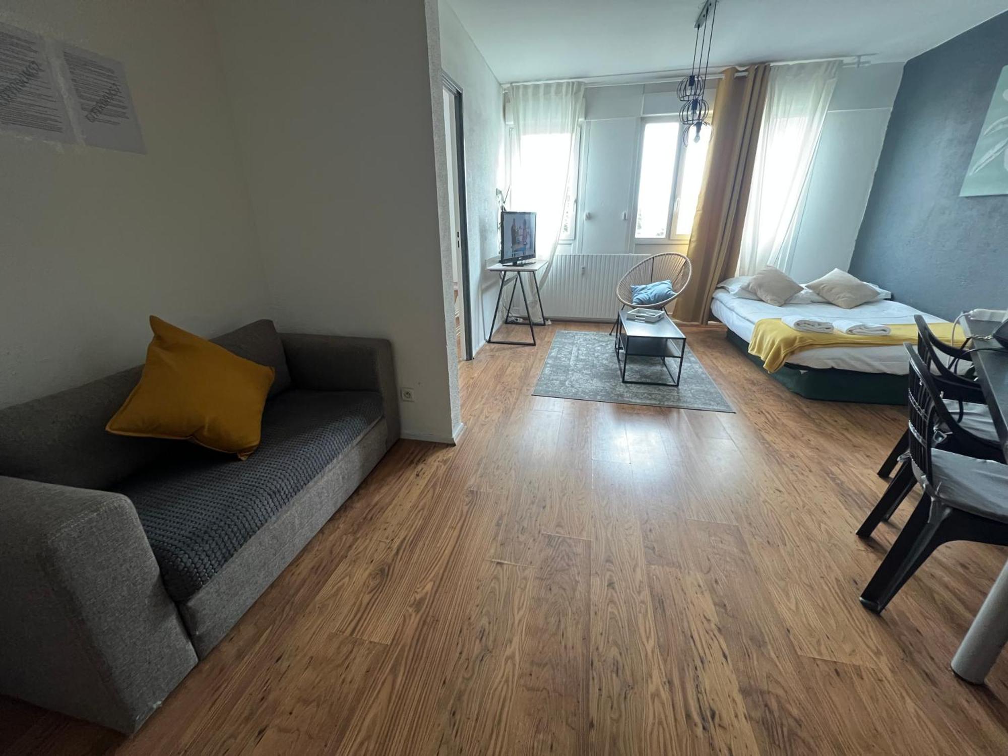 Mon Palmier Grand Appartement Parking Un-Sejour-A-Part Metz Ngoại thất bức ảnh
