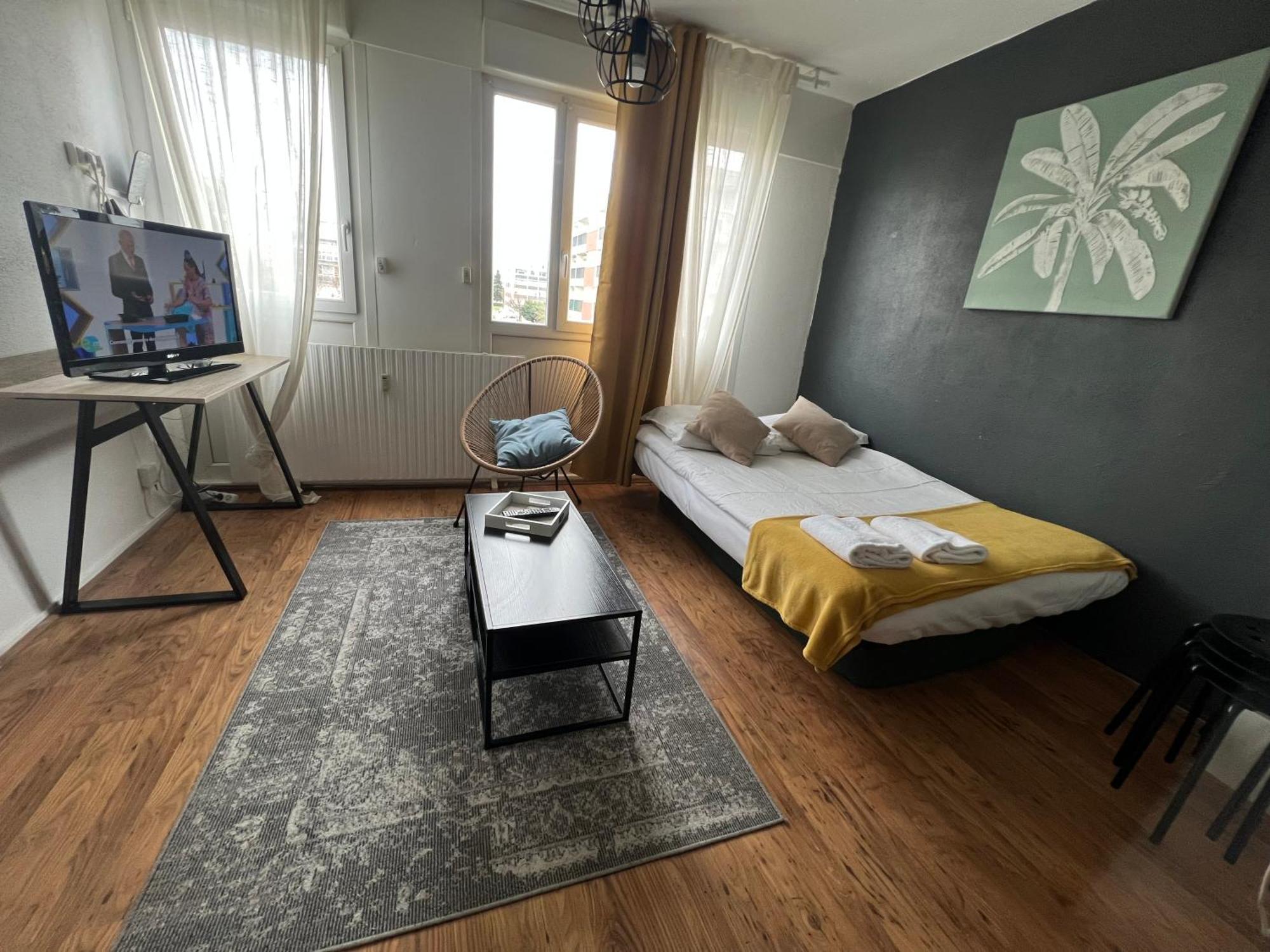 Mon Palmier Grand Appartement Parking Un-Sejour-A-Part Metz Ngoại thất bức ảnh